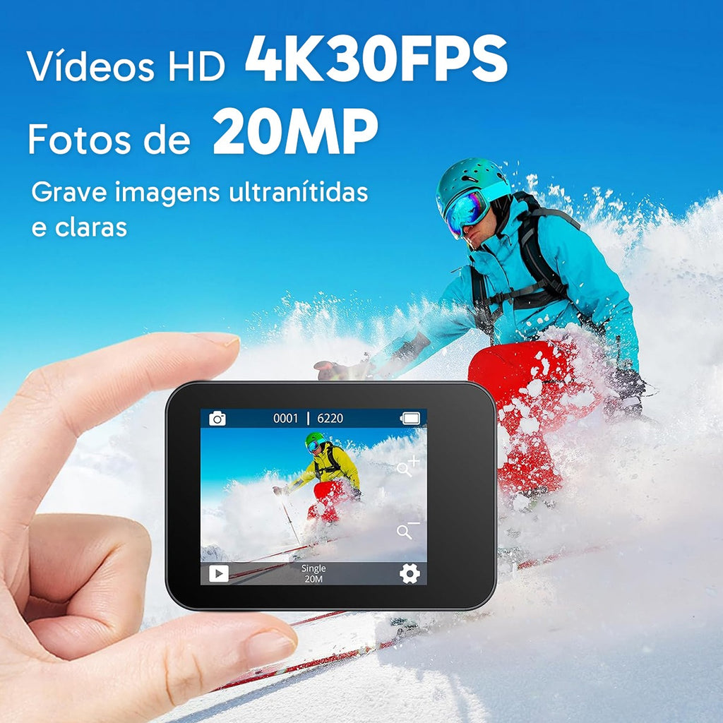 Câmera de Ação Akaso V50X