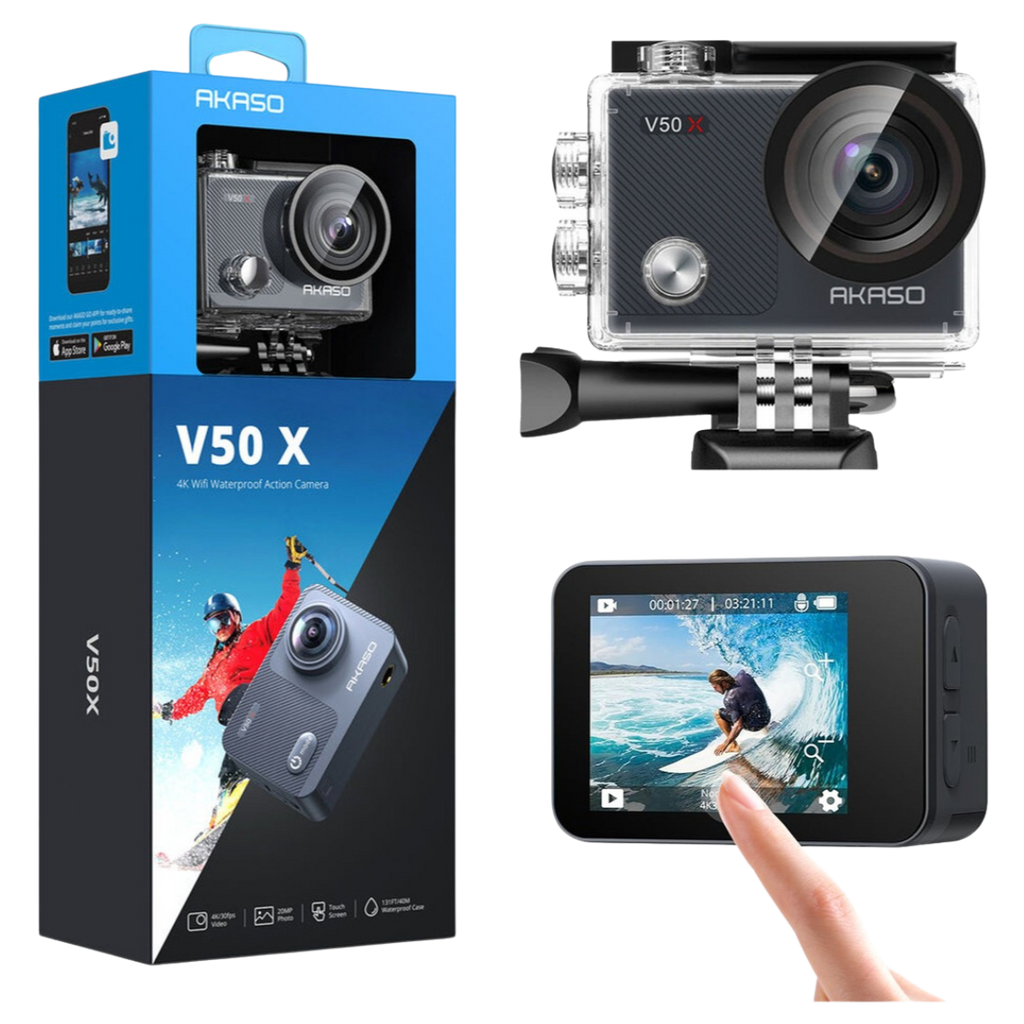 Câmera de Ação Akaso V50X