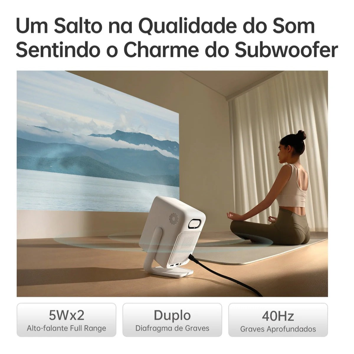 Projetor Portátil Wanbo T2 Ultra