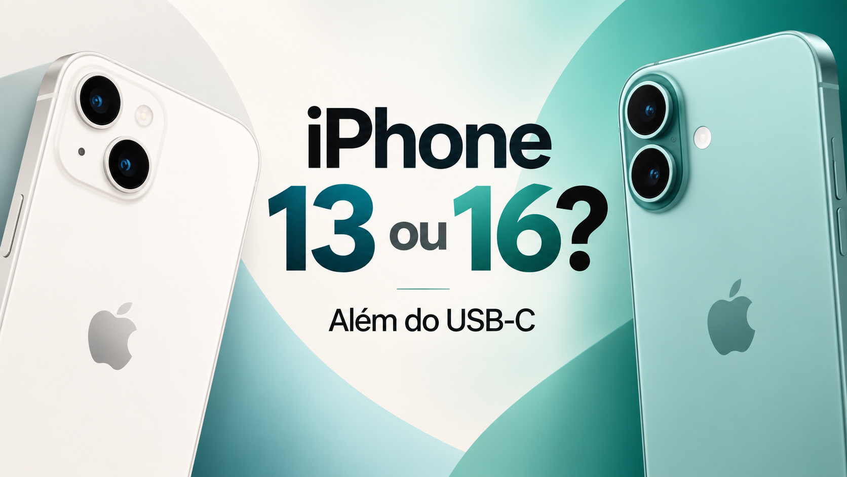 iPhone 13 ou 16: o que muda além do USB-C?