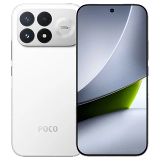 Xiaomi Poco F9 Pro Branco: frente e traseira
