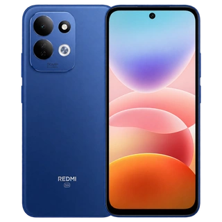 Xiaomi Redmi 17 5G Azul — frente e traseira