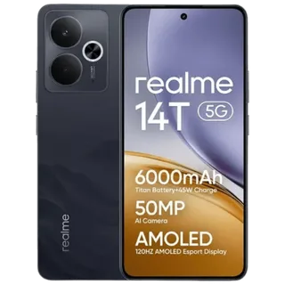 Realme 14T - 256GB 8GB · Preto