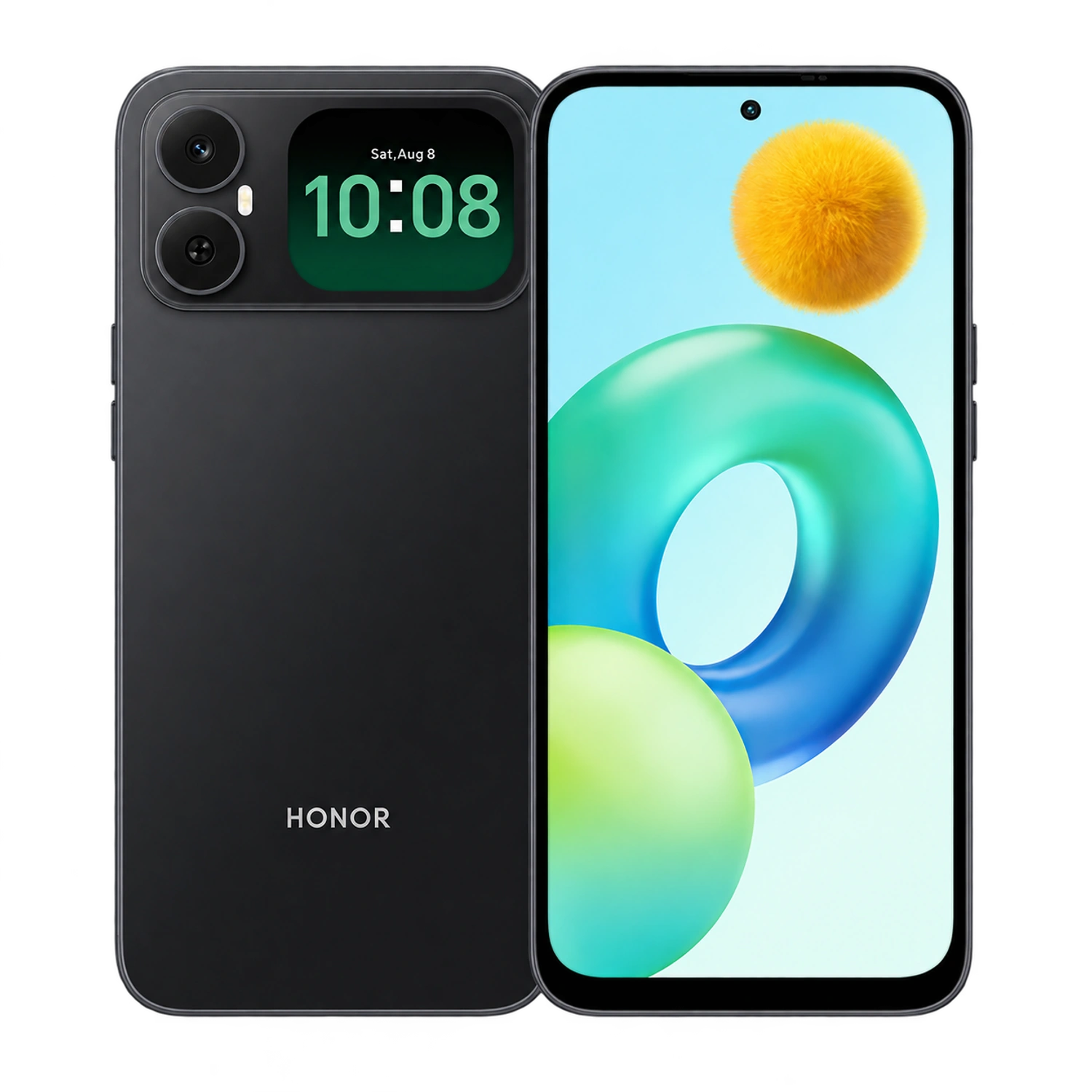 HONOR Play20C 4G: frente e traseira