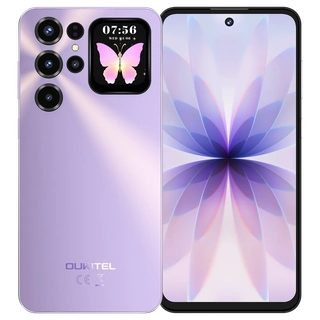 Oukitel C68 Plus 4G Roxo — traseira e frente