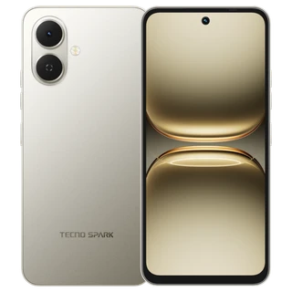 Tecno Spark Go 2 4G Cinza: frente e traseira