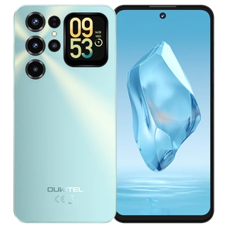 Oukitel C68 Plus 4G Azul — traseira e frente