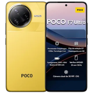 Xiaomi Poco F7 Ultra - 256GB 12GB · Amarelo