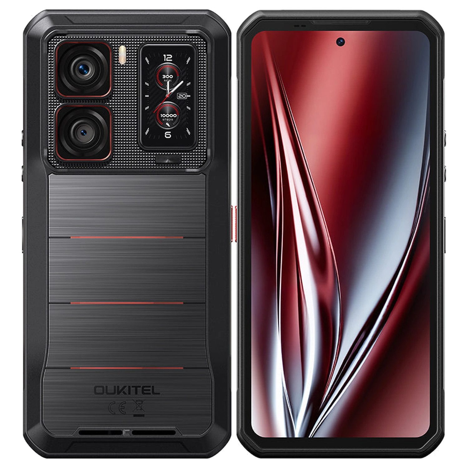 Oukitel WP300 5G: frente e traseira
