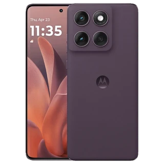 Motorola Edge 60 5G Roxo: frente e traseira