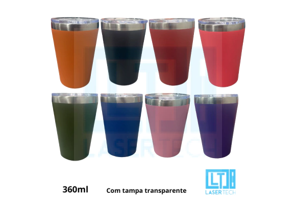 00e27b3d5e1e8ba96e0918a624d59995-7f9b1085a31da6a97317158876214949-1024-1024 Copo Térmico com Tampa Transparente 360ml – Design Compacto e Elegante - Imagem 1