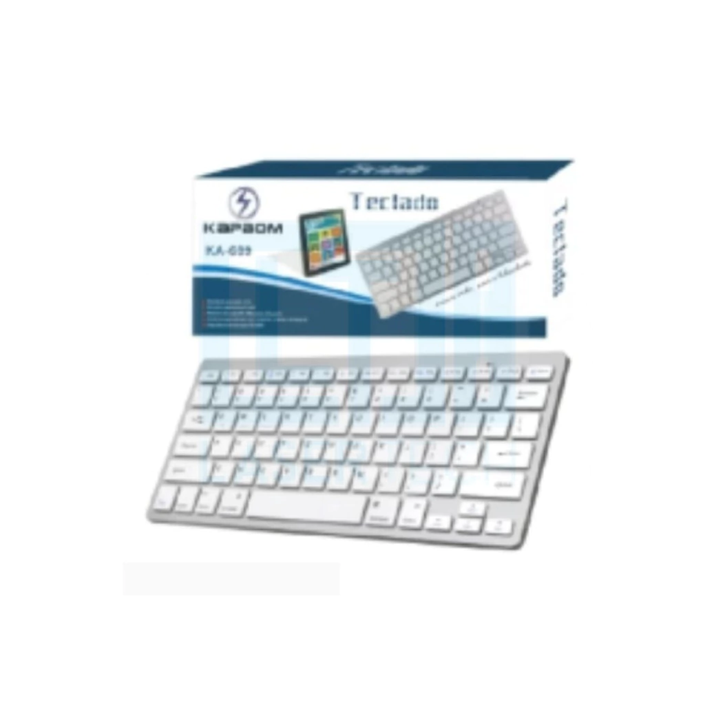 01099f03fe45f5fb094024156c42e28f-68ce904cfedf4d05a817250211457576-1024-1024 Teclado Sem Fio KA-689 Kapbom – Conectividade e Design Slim - Imagem 1