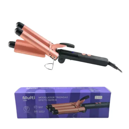 Modelador Triondas EB-118 Multi Care – Cachos Efeito Sereia Bivolt