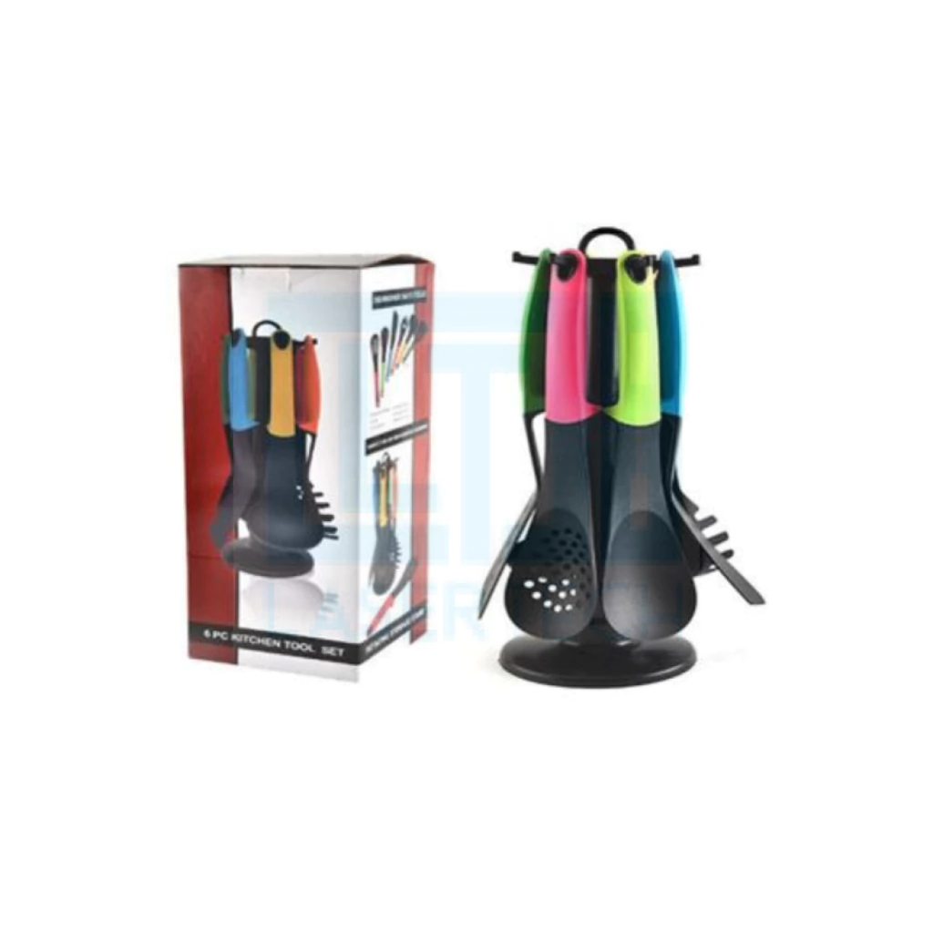 056f80ac0df473cda1a23d46e8d55adc-b1931a66570fbc966917207964648254-1024-1024 Kit 6 Utensílios de Cozinha Silicone KA-7145 – Resistente e Antiadherente - Imagem 1