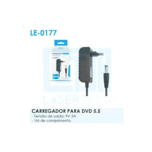 Fonte para DVD 5.5 9W LE-0177 – Segura e Confiável