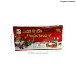 Cascata 127V 100 Leds Branca 3M 8 Funções 11903 – Iluminação Decorativa e Moderna - Imagem 2