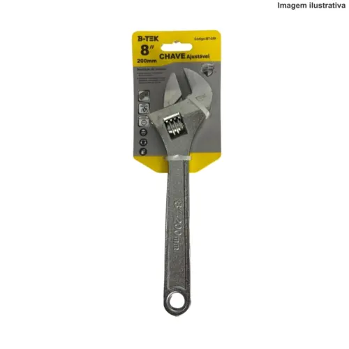 Chave Inglesa 8” BT-359 B-Max – Resistência e Precisão