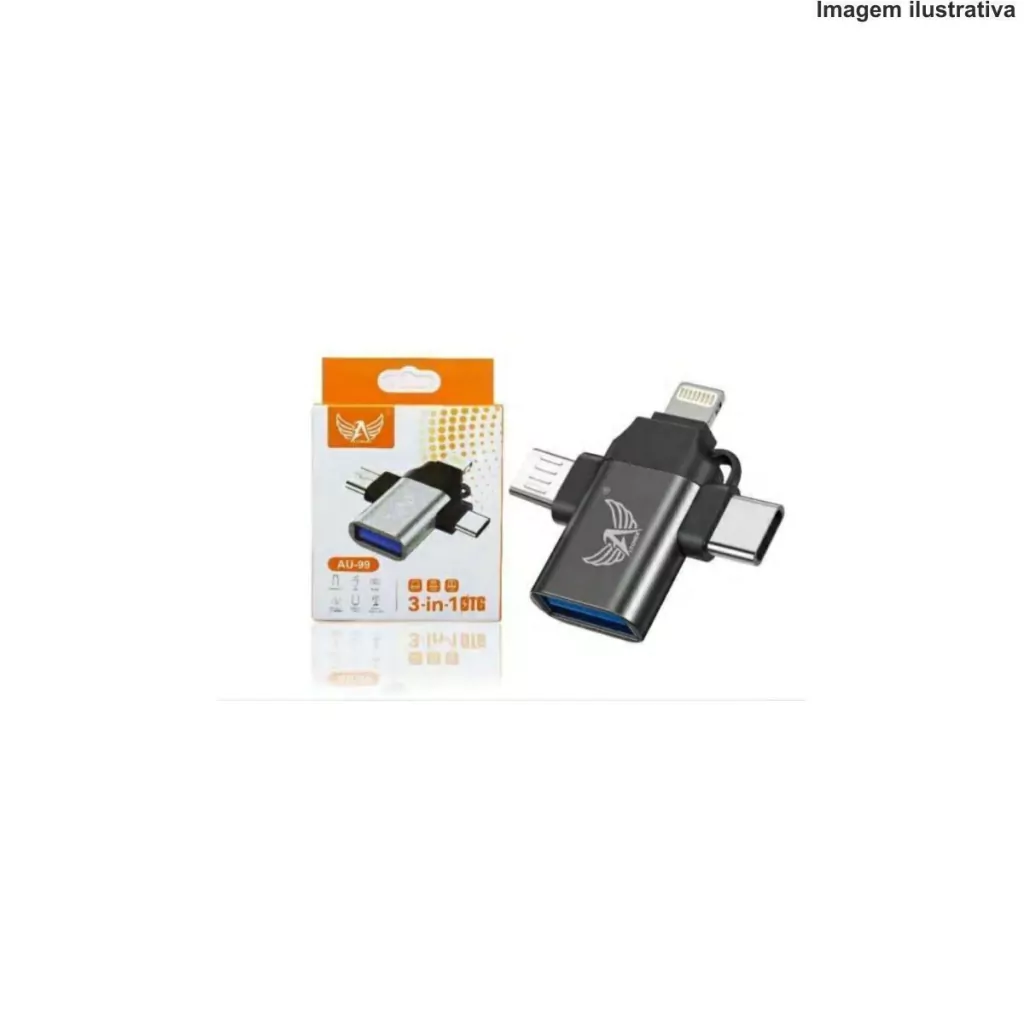 1-164c82439eecf14e5317253636406867-1024-1024 OTG 3x1 iOS/V8/TPC USB 3.0 AU99 Altomex – Conexão Rápida e Prática - Imagem 1