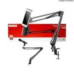 Suporte Articulado para Celular/Tablet/Microfone MTG-126 Tomate – Versátil e Resistente