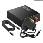 Conversor de Áudio Digital com Cabo Óptico KA-SZ116 – Som Nítido e Profissional - Imagem 2