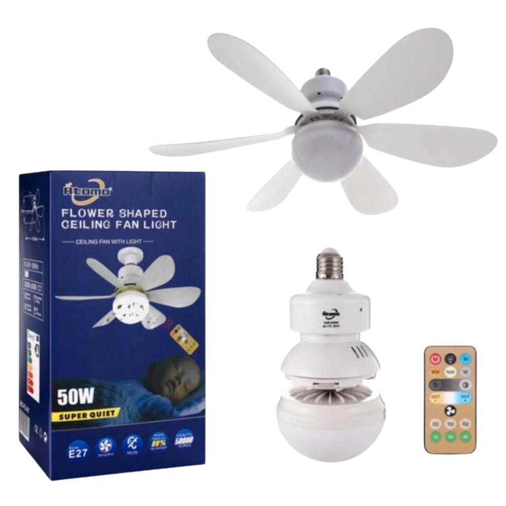 1-5155733c969331f0d717588210444469-1024-1024 Ventilador de Teto com Lâmpada 50W MO-FS-6Y – Potente e Moderno - Imagem 1