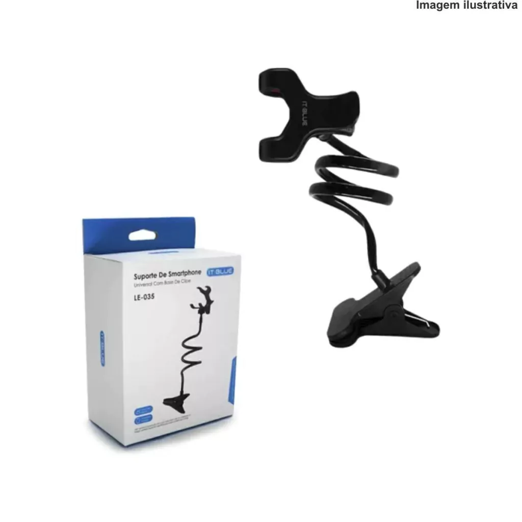 1-5377311d172534085317238961654995-1024-1024 Suporte de Mesa com Clipe LE-035 – Prático e Ajustável - Imagem 1