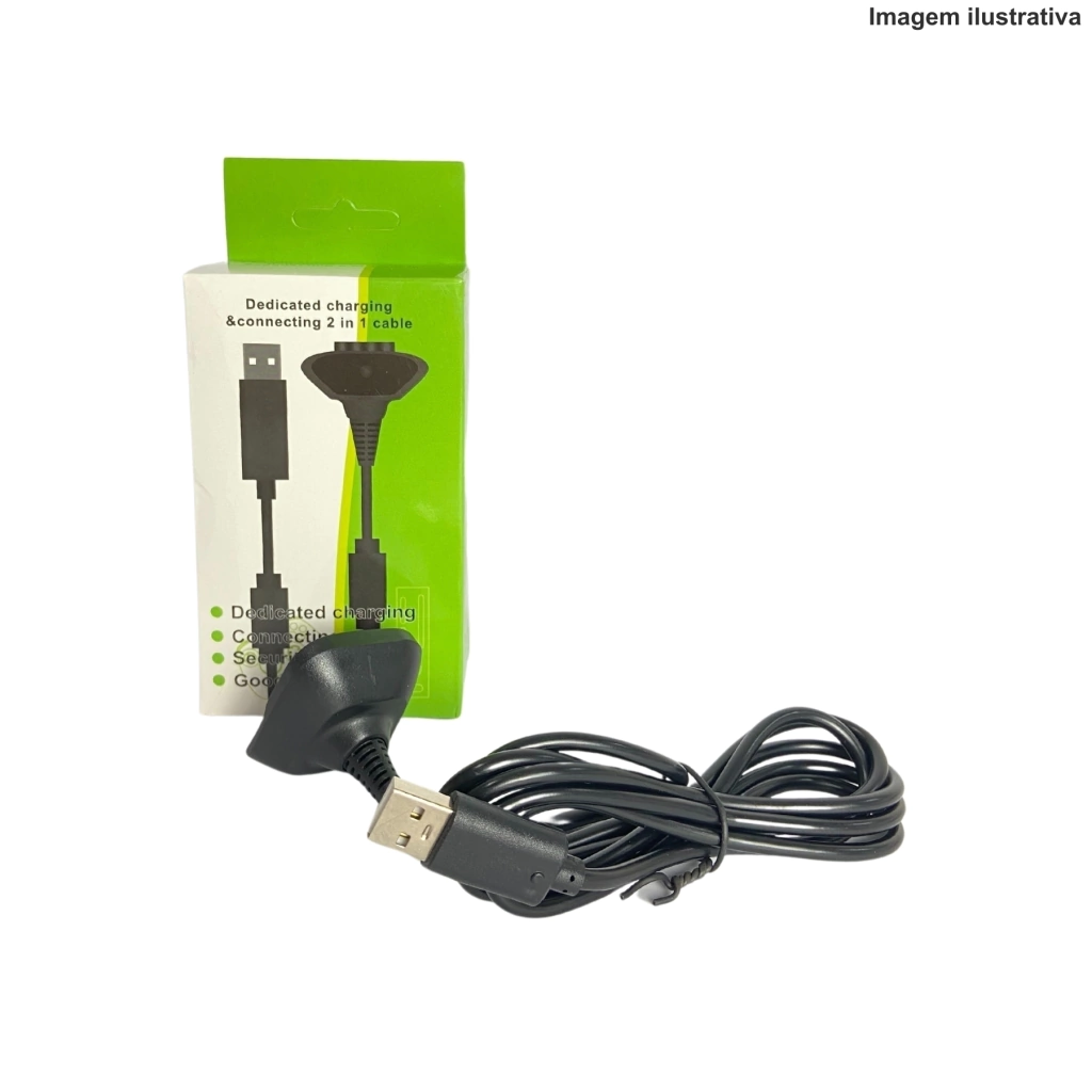1-6d5e07cbf1cb24105617297753006133-1024-1024 Cabo Carregador para Controle Xbox – Conexão Estável e Carregamento Rápido - Imagem 1