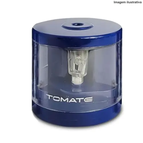 Apontador de Lápis Elétrico MAT-A01 Tomate – Rápido e Eficiente