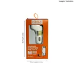 Carregador Veicular Turbo V8 38W KD-304S – Potente e Compacto
