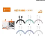 Cabo de Dados iOS 1M Peining PEI-J56 – Alta Qualidade e Conexão Estável