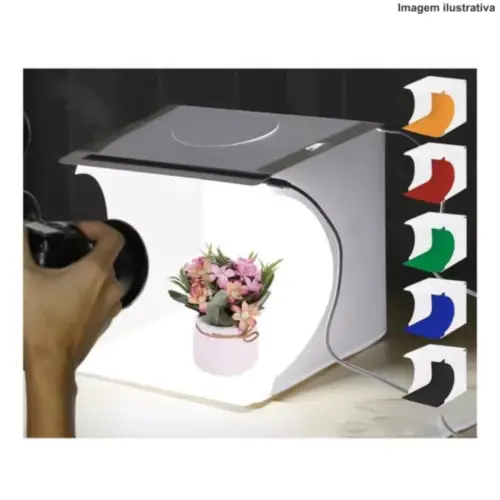 Mini Estúdio Fotográfico BM-F1131 B-Max – Iluminação Perfeita para Fotos