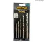 Jogo de Brocas para Metal 5 Peças AR0124 – Resistência e Precisão