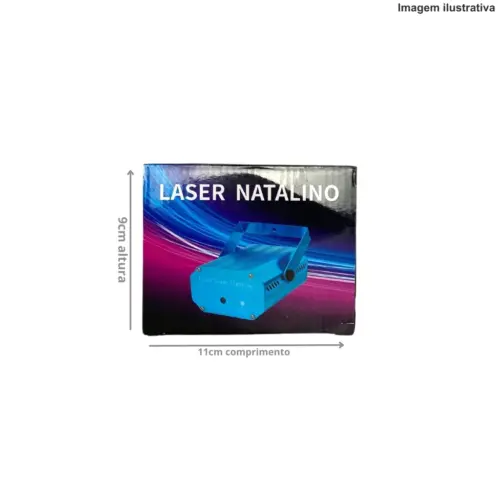 Laser Natalino RGB 19302 – Projeção Festiva Bivolt