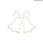 Armação Sino 127V 15054 – Decoração Natalina Warm Light