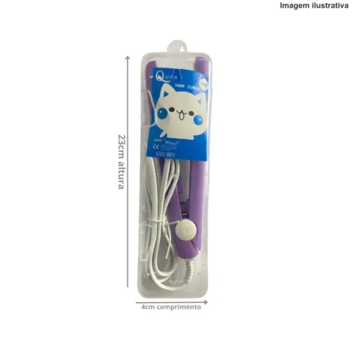 Mini Chapinha de Cabelo Portátil FX-01 HD-002 – Compacta e Bivolt