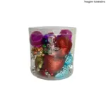 Enfeites Sortidos para Árvore de Natal P-20300 – Decoração Festiva e Colorida