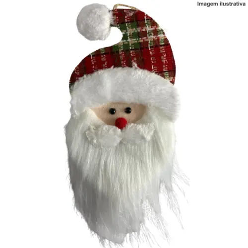 Enfeite Papai Noel E72074 – Natal Encantador e Decorativo