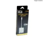 Adaptador Ethernet Tipo-C RJ45 XC-ADP-54 – Internet Estável e Rápida