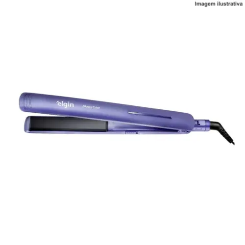 Prancha Alisadora Glossy Color Bivolt Elgin – Cabelos Lisos e Brilhantes