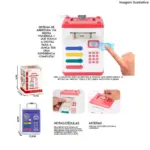 Cofre Eletrônico Infantil MTC-003 Tomate – Educativo e Seguro - Imagem 3