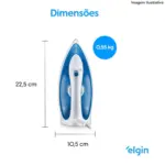 Ferro a Vapor Iron Press 110V FVA-00 Elgin – Potente e Leve - Imagem 6