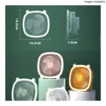 Ventilador Portátil BL-D22 – Leve e Silencioso - Imagem 3