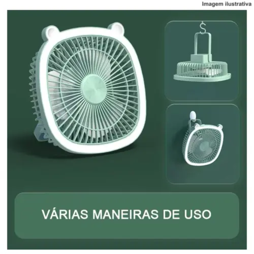 Ventilador Portátil BL-D22 – Leve e Silencioso