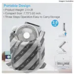 Ventilador 180° N10S – Potente e Silencioso - Imagem 3