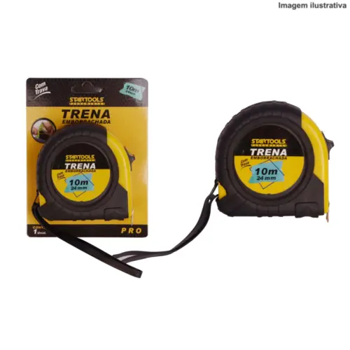Trena 10M x 24mm AR0746 Startools – Precisão e Resistência Profissional