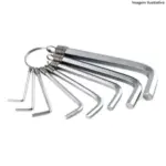 Kit Chave Allen 10 Peças AR0047 Startools – Ferramenta Essencial e Durável - Imagem 2