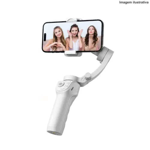 Estabilizador de Celular Gimbal M01 3-Axis – Filmagem Profissional