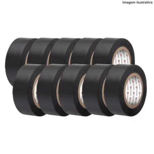 Kit Fita Isolante 5M com 10 Unidades TRY-0127 – Resistência e Segurança Elétrica