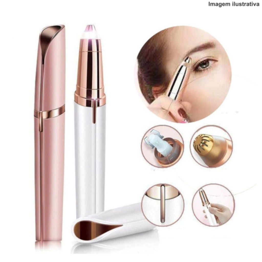 1000001466-f4c0762849f722cfde17346986618743-1024-1024 Mini Depilador de Sobrancelha KA-2727 KAPBOM – Precisão e Portabilidade - Imagem 1