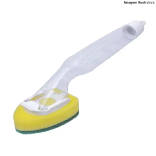 Esponja com Dispenser CT0019 Clean Tech – Praticidade e Higiene na Cozinha
